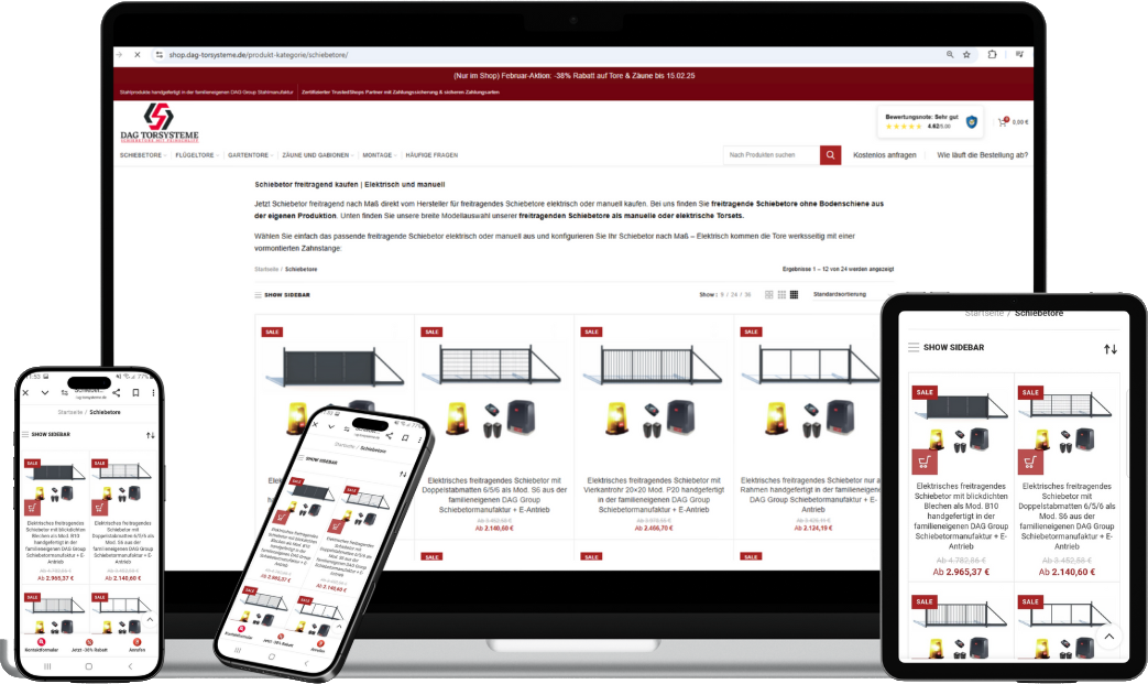 Online-Shop Referenz 1